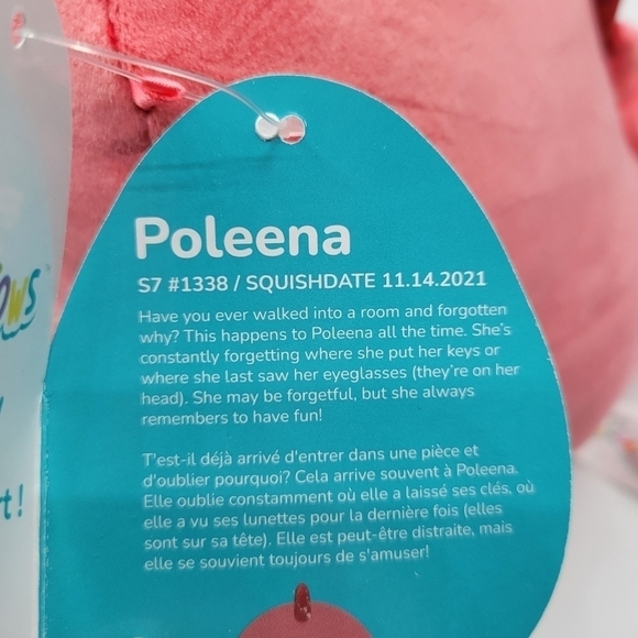 Squishmallows Poleena the t-rex Plush - Picture 4 of 5